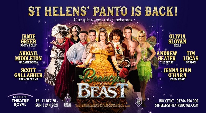 St Helens Theatre Royal Re-open Their Doors In Four Weeks Time For Magical Pantomime