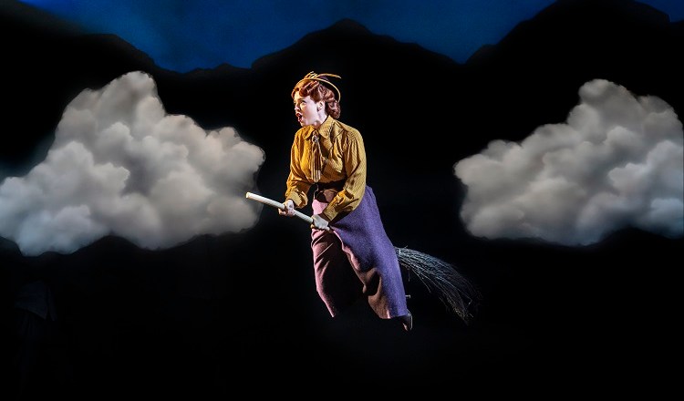 Dianne Pilkington flies into Leeds Grand with Bedknobs and Broomsticks