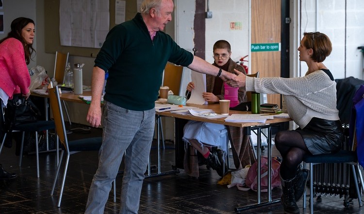 First look images of rehearsals for the World Premiere production of Tim Price’s Isla