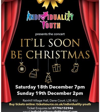 It’ll Soon Be Christmas – Rainhill Village Hall