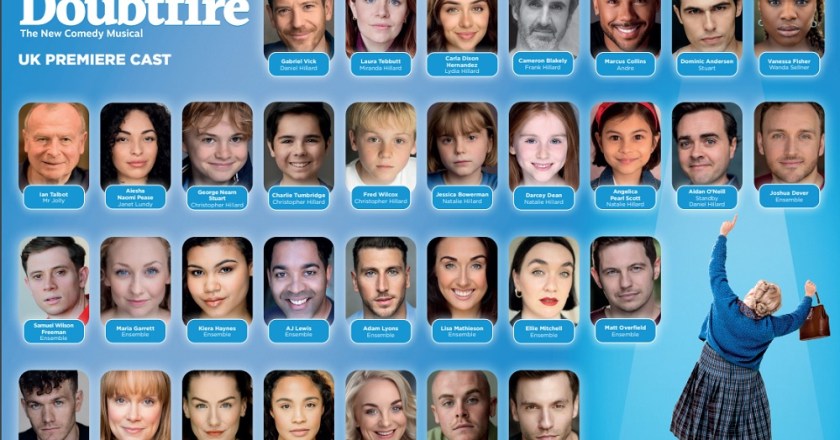 Mrs Doubtfire Confirms UK Premiere Cast